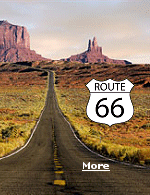 If you're looking for great displays of neon signs, or rusty middle-of-nowhere truck stops, do as the song says and ''get your kicks on Route 66''.